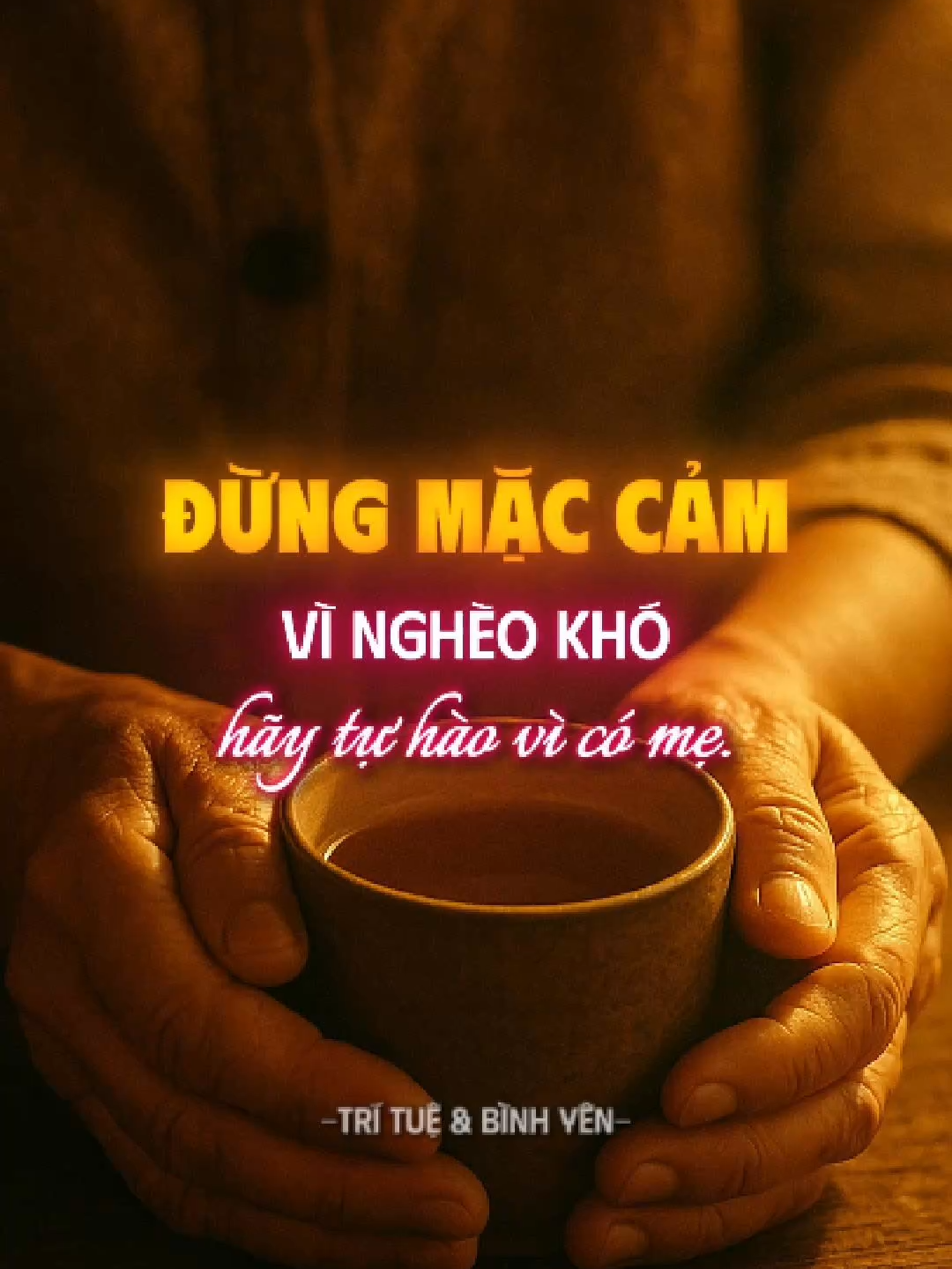 Phần 161: Có mẹ là có nhà. Đừng xấu hổ vì mình chưa đủ giỏi, hãy biết ơn vì bạn vẫn còn nơi để trở về. 💛 #trituebinhyen #longme #tinhme #giadinh #binhan #mevacon #songtinhte #chieuan #camonme #tamsu