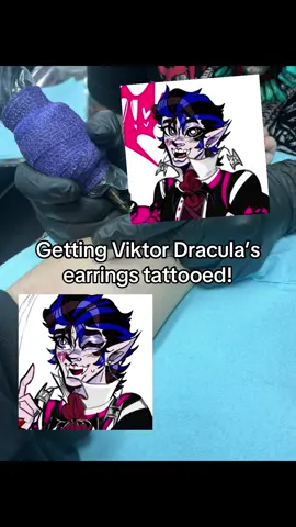 I’m not dead I swear lol #monsterhigh #monsterhightattoo #tattooartist #tattootiktok #draculaura 