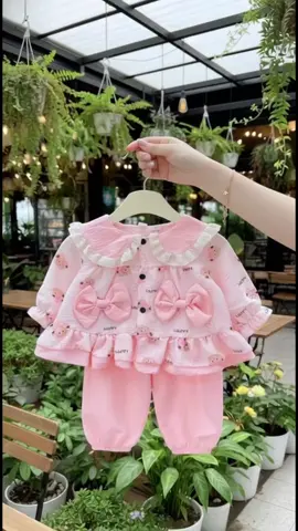 Set bộ mặc ở nhà cho bé #tiemmebong #viral #xuhuong #setbomacnhachobe 