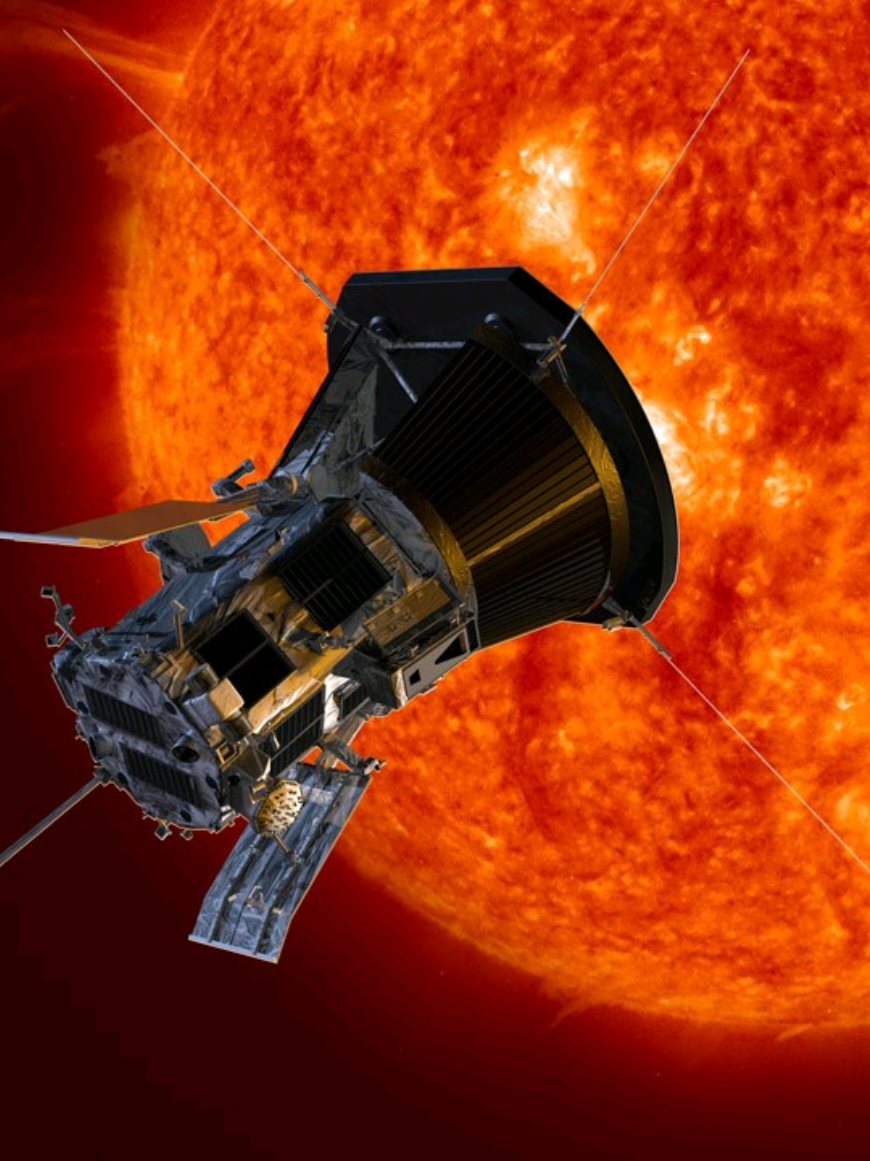 On a mission to “touch the Sun,” NASA's Parker Solar Probe became the first spacecraft to fly through the corona – the Sun’s upper atmosphere – in 2021. With every orbit bringing it closer, the probe faces brutal heat and radiation to provide humanity with unprecedented observations, visiting the only star we can study up close. #TheParkerSolarProbe #InvestigateTheSunsCorona #DetermineTheOriginOfSolarWind #StudySolarActivity #Nasa 