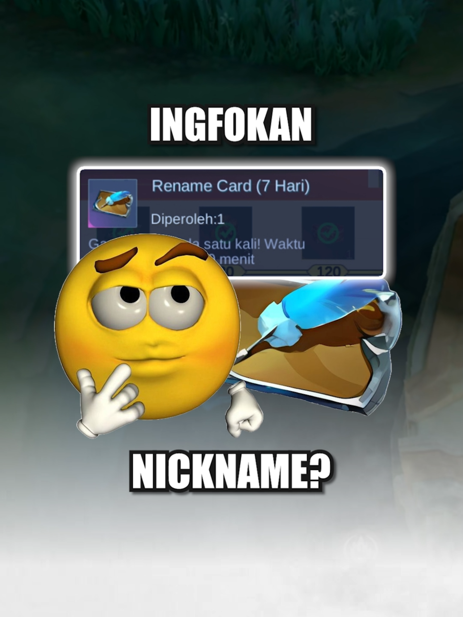 Ingfokan Nickname? 🤔 #mlbb #mobilelegends
