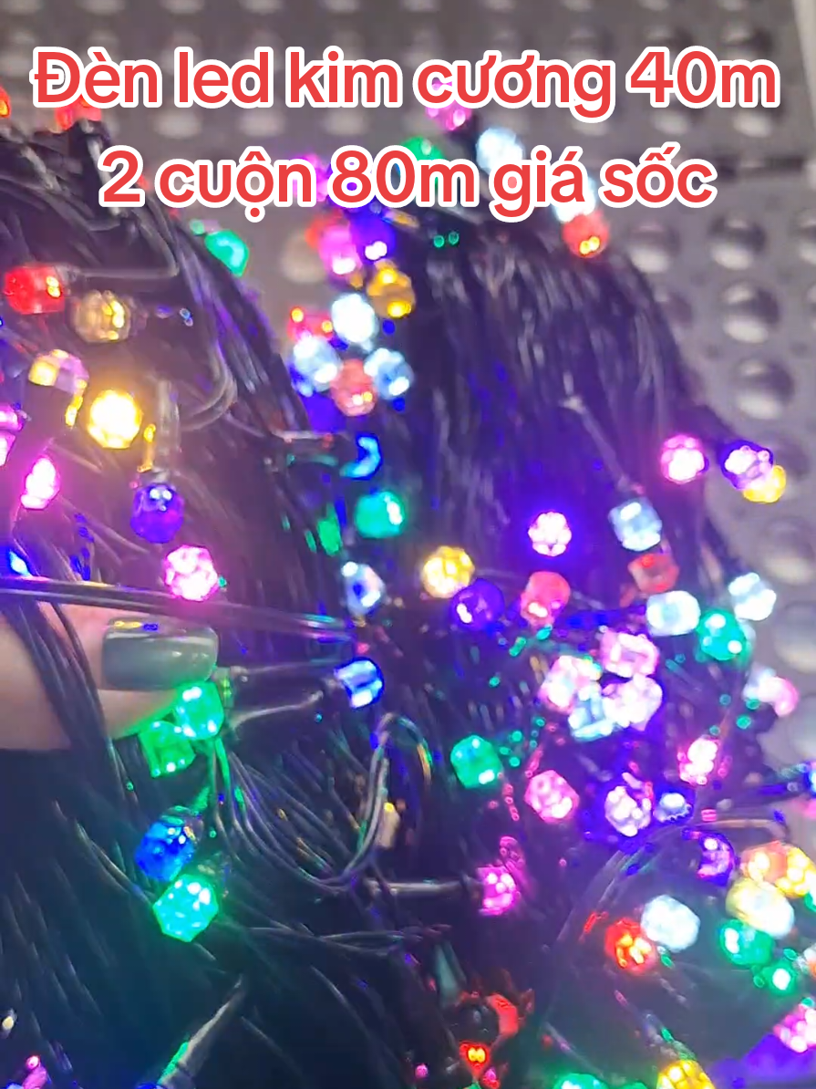 đèn led kim cương đèn nháy trang trí đèn led chống nước#dennhay #dennhaytrangtri #dennhayled #dentrangtri #tet2026 