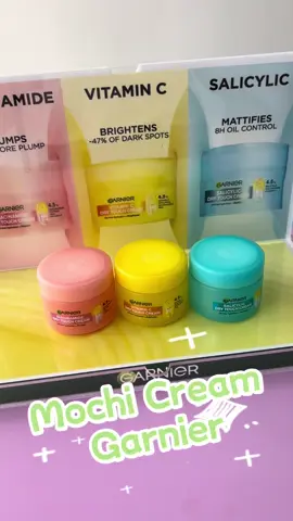No need filter Just Mochi Cream 🍡 #GARNIERMALAYSIA #GARNIERDRYTOUCHCREAM #GARNIERMOCHICREAM #MOCHISKIN #MOISTURIZER @GarnierMY 