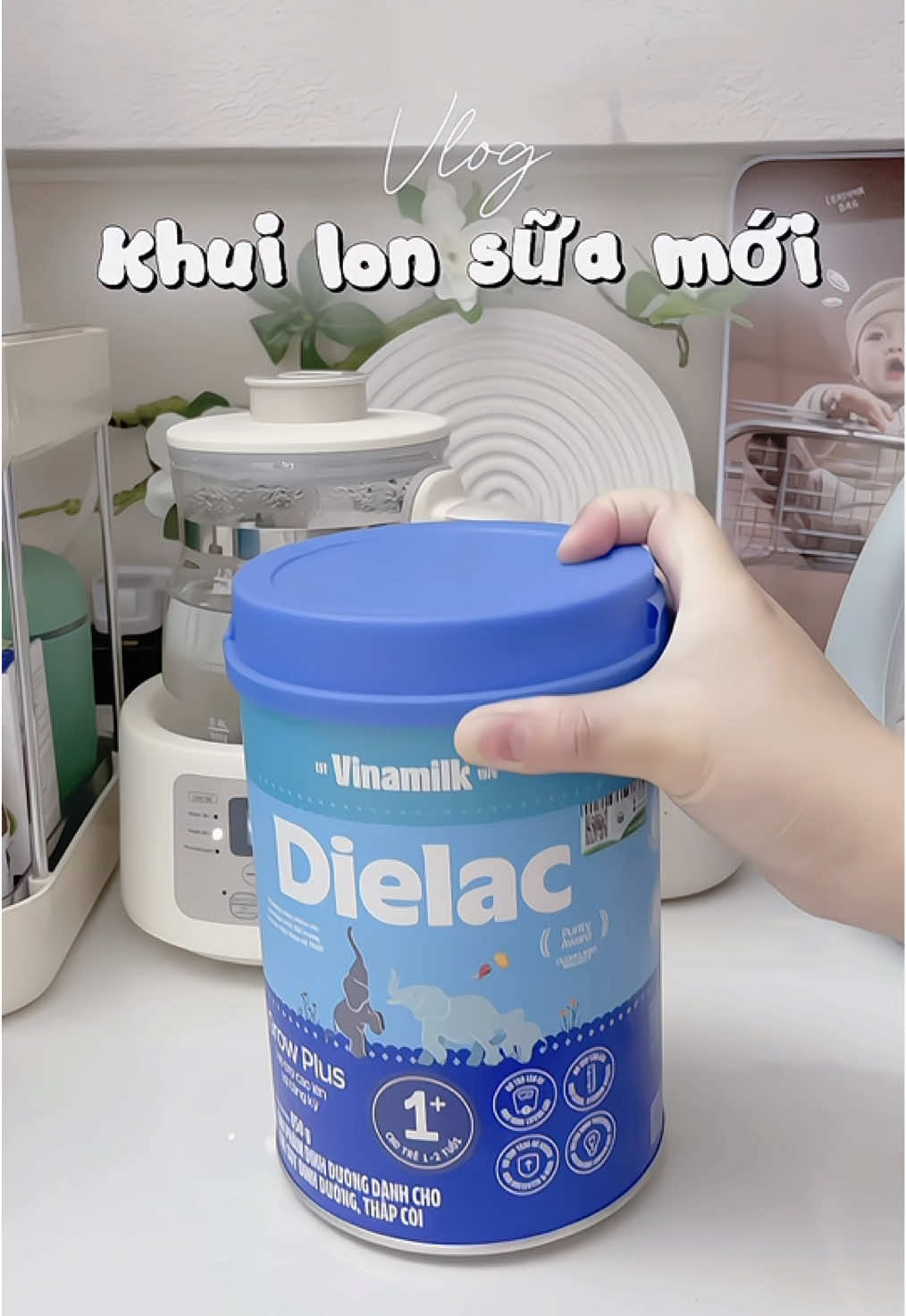 Khui nhanh còn pha sữa cho ẻm🙂‍↔️  #suadielac #meboy #xuhuong 