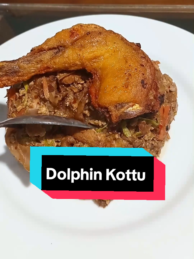 Sri Lankan Dolphin Kottu !!  #foryou #foryourepage #fypシ゚viral #srilanka 