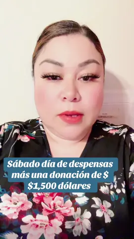 Sábado día de despensas más apoyo en efectivo $$1500 ayuda benéfica #sabado #despensa #ayudabenefica #ayudacomunitaria #ayudafinanciera 