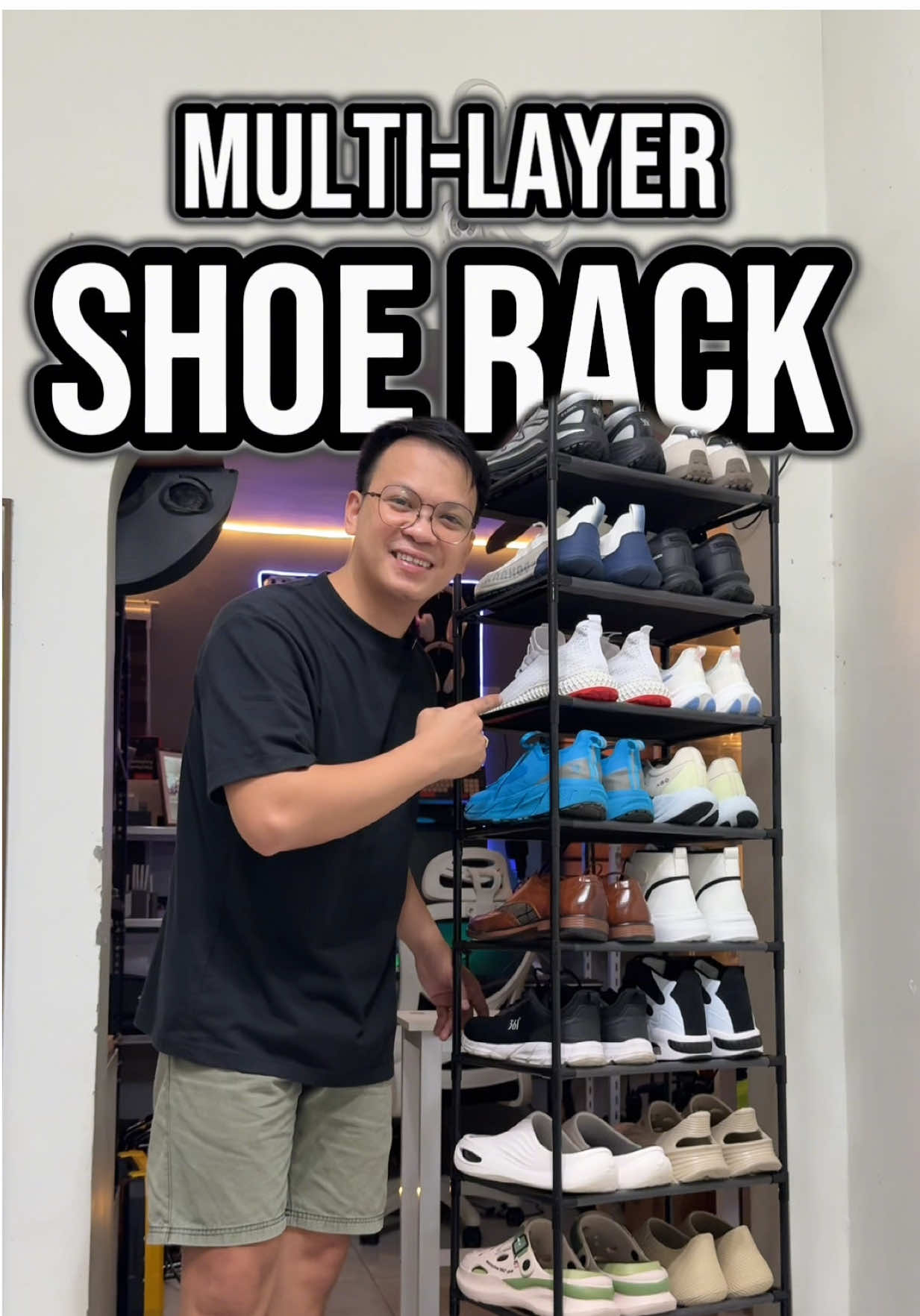 Masikip man may Pag-asa parin! 👍 Multi-Layer Shoe Rack | Space-Saving Durable Organizer for Shoes and Home Storage #ShoeRackPH #HomeOrganizer #SpaceSaver #MinimalistHome #storagesolutions 