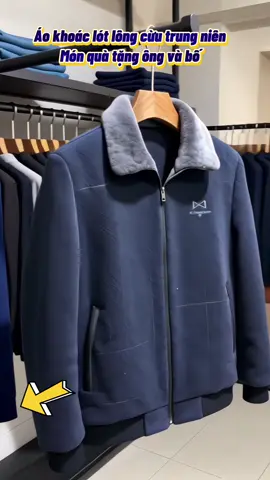 Áo Khoác Lót Lông Cừu STRONGMAN Trung Niên Nam Cho Ông Và Bố - Sang Trọng, Siêu Dày Dặn #aokhoac  #aokhoactrungnien #aolotlong  #thoitrangnam  #hottrend 