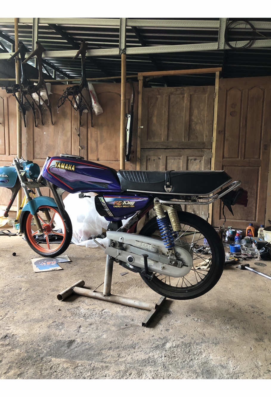 Izin memakai sound andalan RX king #gl100indonesia #glmodifikasi #rxking #custom #fypシ 