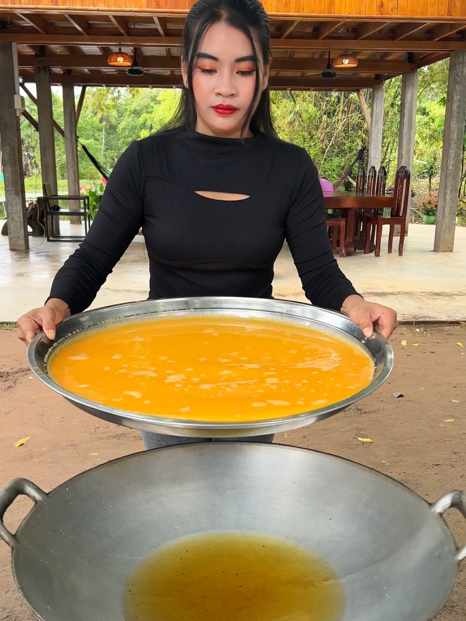 How to cook egg with rice recipe