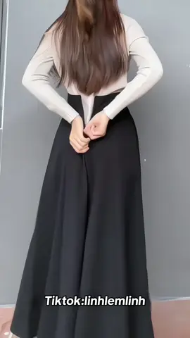 Chân váy 90cm chất mịn che bụng #hackdang #foryou #chanvayxinh #chanvaydai 