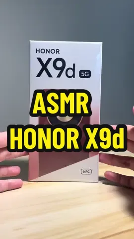 ASMR Unboxing HONOR X9d 🔥 Phone paling tahan lasak untuk tahun 2025 😎 #Honorx9d #asmr #senhengmy #Fatini #HONOR 