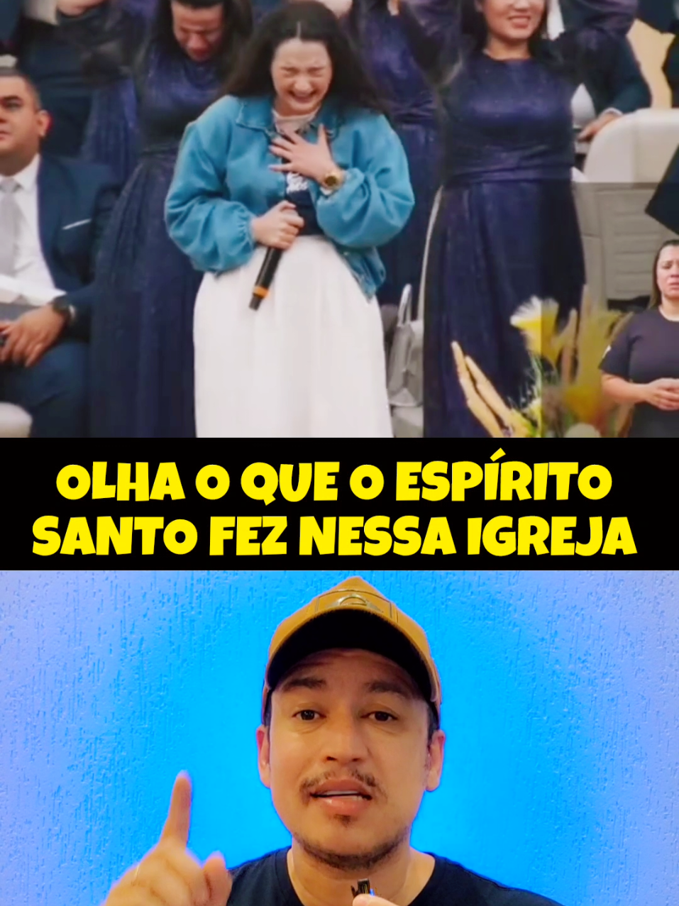 OLHA O QUE O ESPÍRITO SANTO FEZ NA IGREJA  #DEUS #fyp #verdades #viraliza #top 