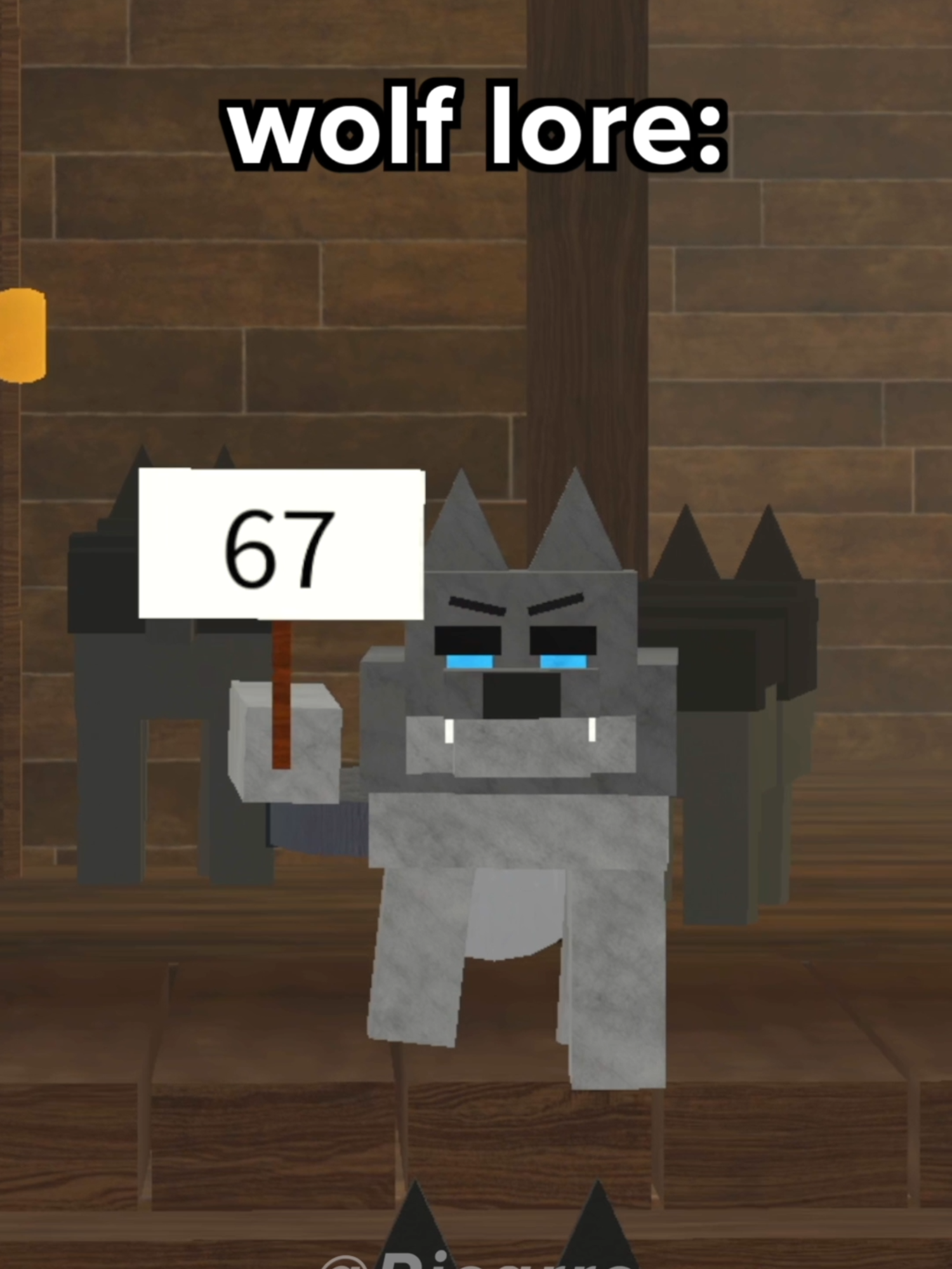 wolf lore (67 part 2) #roblox #99nightsintheforest #robloxmemes