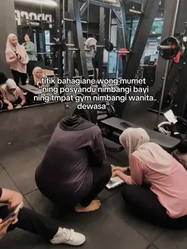 nek bayi kon munggah lgsg nangis nek wanita dewasa kon munggah  langsung bungah #masukberanda #GymTok #gym 