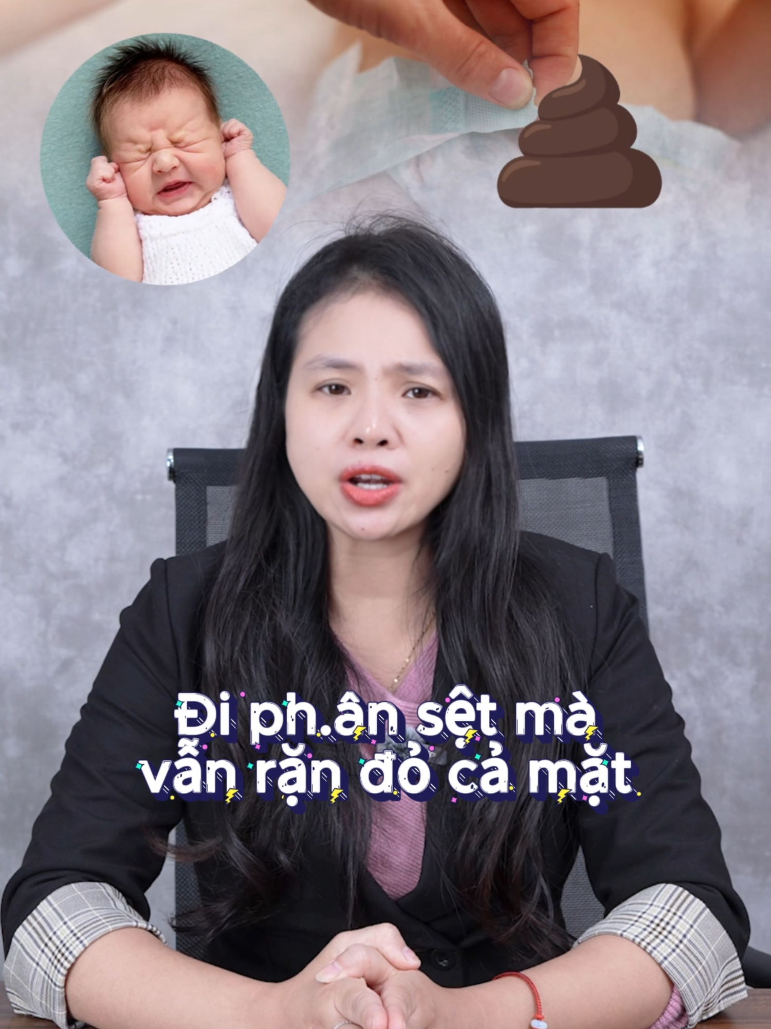 Trả lời thắc mắc của nhiều mẹ, bé đi p.hân rặn đỏ mặt, k.hóc như đau bụng liệu có phải bị táo không ? #rontamil #mevabe #taobon #loikhuanuan #xuhuong