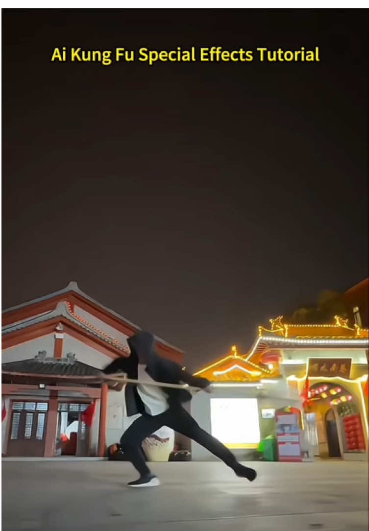 Oh my god, isn't this amazing? AI Kung Fu Shadowless Foot Special Effects AI Kung Fu Eagle Claw Special EffectsA photo can teach you kung fu, and this special effect is really cool. The template in the bottom left corner is ready, go and try it out now#capcutforus #aikungfu #aikungfudrunkenfisr #capcut #capcutpioneer 