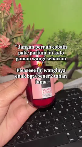 Pleaseee kalian wajib punya parfum ini si guys wanginyaaa bener2 enak+tahan lama bgttt#parfum#scarlet#wanginyatahanlama#affiliate