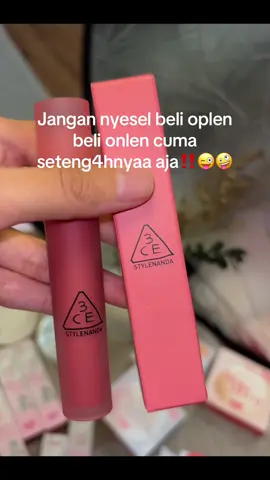 Lip favorit dari @3CE Indonesia lagi diskon😍#3ce #3ceindonesia #3ceIDCrew 