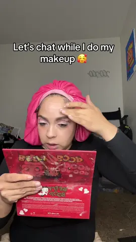 Let’s chat and do makeup 😆