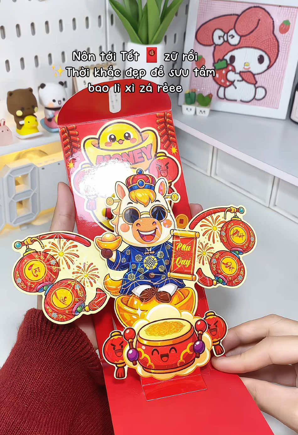 ✨Bao lì xì giờ lên cỡ này không á #baolixi #baolixitet #baolixitet2026 #baolixi3d #baolixi3d2026 