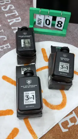 Combo 3 chai sữa tắm gội 3in1 #suatamgoi #suatamgoinam #suatam3in1 #suatamkingsman #cohaihaychiase 