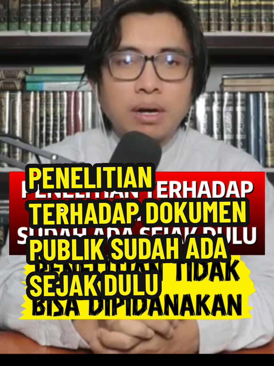 Penelitian Terhadap Dokumen Publik Sudah Ada Sejak Dulu #viraltiktok #beritaviral #news #ijazahpalsu #fypage 