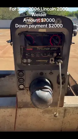 *For Sale: 2006 Lincoln 200D Welder*   💰 *Price:* $7,000   📍 *Location:* [los Angeles ]   📦 *We Ship & Finance Available*   *Details:*   • Includes remote   • Runs and welds great   • 5,200 hours — recently serviced   • Always maintained on schedule   • New brushes just installed   ✅ Ready to work   Serious inquiries only.