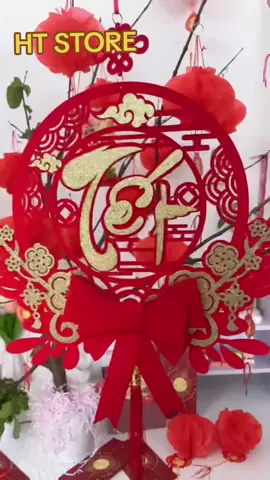 Một chút sắc đỏ, một chữ “Tết” thân quen – thế là đủ khiến căn nhà bừng sáng không khí năm mới 🎋#trangtritet #DecorTet #tet #tet2026 #phattai 