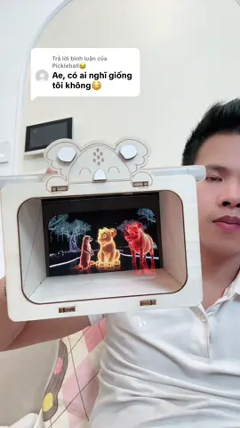 Trả lời @Pickleball😂 Trả lời @lạc Hộp chiếu phim hologram 3d#giadinhbobapthui🥑 #xuhuongtiktok #dochoitreem #hopchieuphim3d #hopchieuphimhologram 