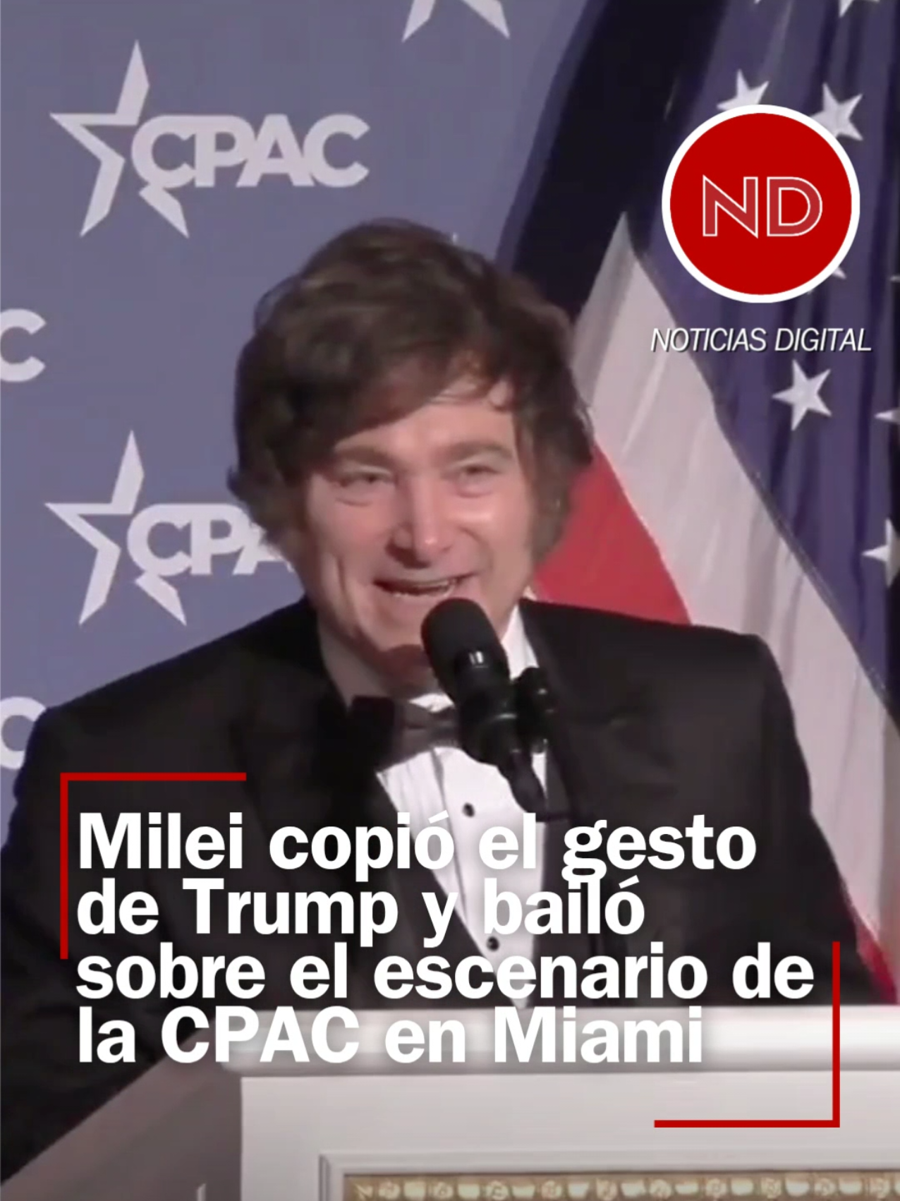 Milei imitó a Trump y sorprendió bailando “YMCA” en la CPAC de Mar-a-Lago. Durante su participación en la Conferencia de Acción Política Conservadora (CPAC) en Mar-a-Lago, Javier Milei volvió a captar la atención internacional al cerrar su discurso bailando “YMCA”, el clásico de Village People, tal como suele hacerlo Donald Trump en sus actos políticos. El mandatario argentino fue ovacionado por el público, que celebró su entusiasmo y su afinidad con el presidente estadounidense. El gesto, que rápidamente se viralizó en redes sociales, refuerza la sintonía ideológica y estética entre Milei y Trump, quienes mantienen una relación de mutua admiración. El baile fue el broche de oro de una presentación cargada de mensajes libertarios y críticas al socialismo, en un escenario donde Milei fue una de las figuras más aclamadas.