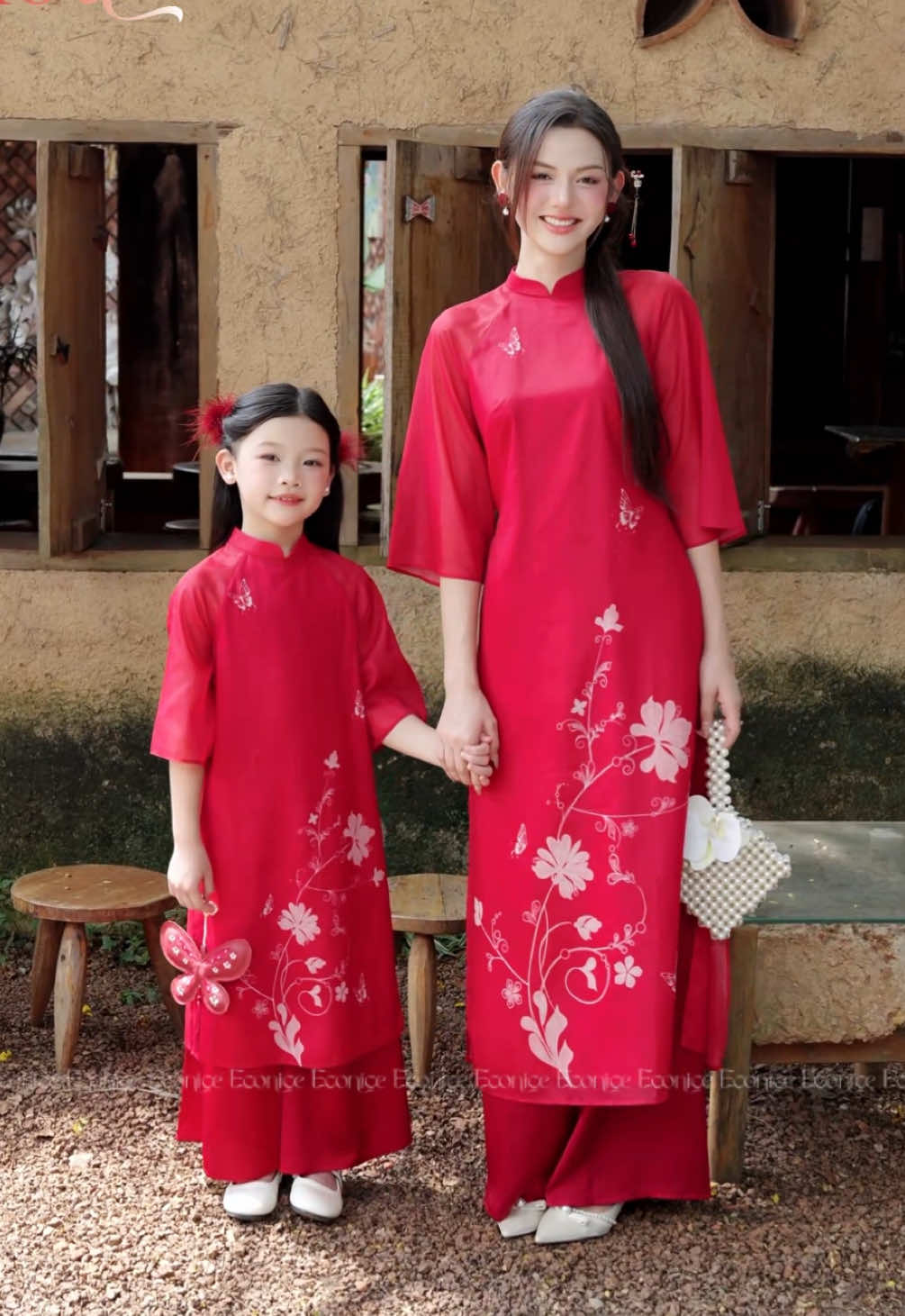 Áo dài Hiên Hoa - BST Tết 2026 #aodaitet #tet2026 #aodaimebe #econice 