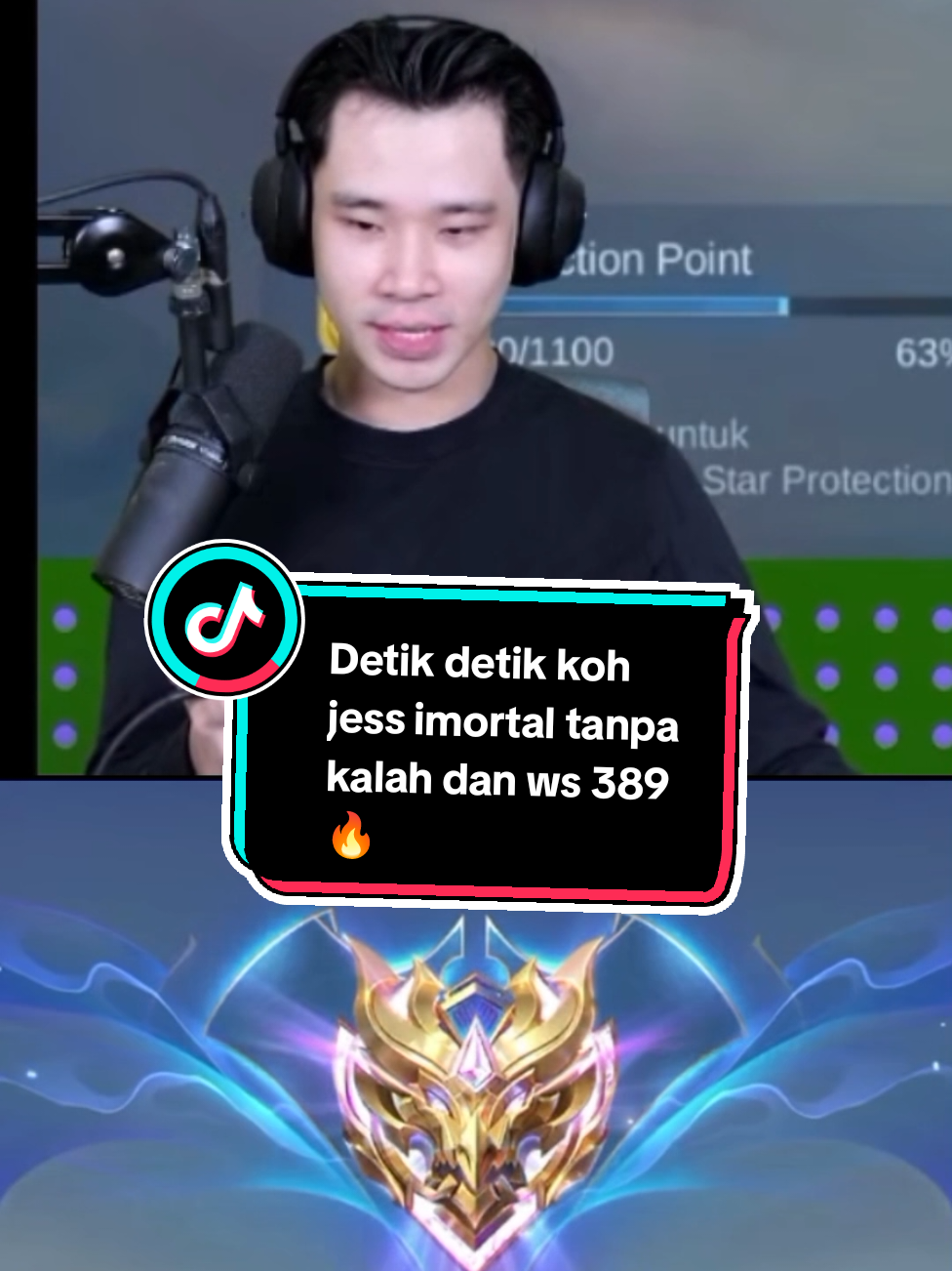 GOKIL JESS NO LIMIT IMORTAL TANPA KALAH DAN WS 389🔥😮@Jess No Limit #MLBB9TH #MLBB 