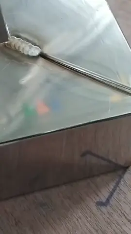 hàn góc mặt phẳng có dây bù #hàninox #inoxdangtuong #tiginox1 #cơkhí 