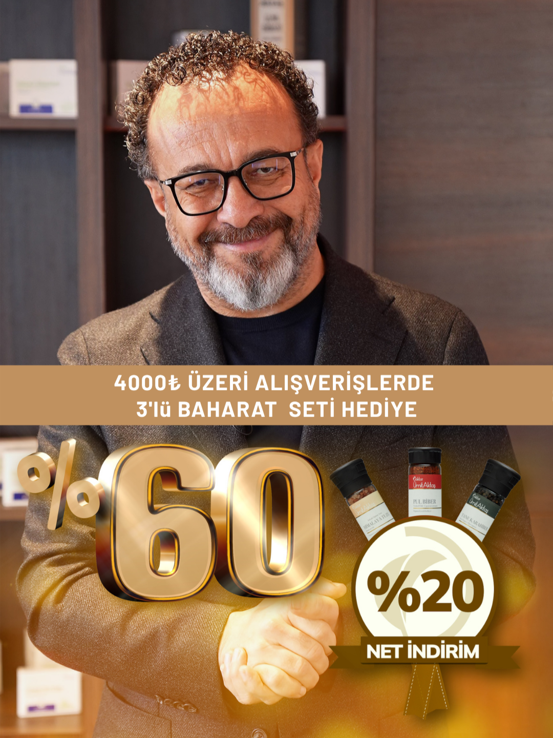 Bir senedir beklediğiniz Büyük Kasım Kampanyası başladı! Tüm gıda takviyelerimizde net %60 indirimi kaçırmayın! Bu sene ilk defa! Sınırlı stokla ve sınırlı süreyle geçerli kampanyamızı kaçırmayın! Sizi desteklemeye devam edeceğiz... 🛒 ilacsizyasam.com adresinden, 📞 0212 963 1919 numaralı telefonu arayarak veya WhatsApp hattımız üzerinden sipariş oluşturabilirsiniz. *reklam #İlaçsızYaşam #DrÜmitAktaş #kasımindirimleri #kampanya