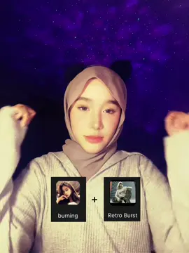 Membalas @Diandra pakai dua efek ini yaaa #trend 