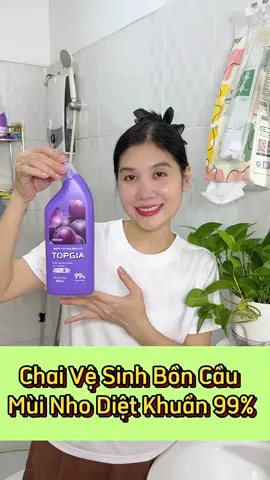 3 Chai Tẩy Bồn Cầu Hương Nho Đào  TOP GIA, Giá Tốt , Xài Êm #tienich #tayboncau #topgia 