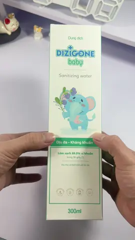Chai xịt Dizigone baby dịu da kháng khuẩn #dochobe #capcut 