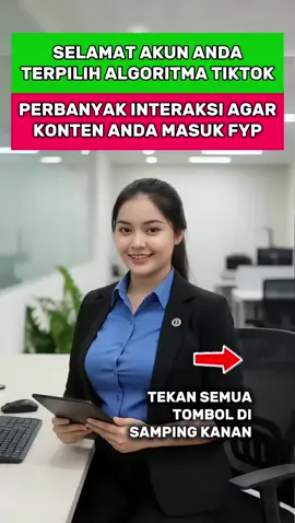 Supaya video kamu mudah masuk FYP (For You Page) di TikTok, kamu perlu mengoptimalkan konten, interaksi, dan waktu upload. Berikut panduan lengkap dan praktisnya 👇 ‎ ‎Gunakan Tren yang Sedang Naik ‎ ‎Pantau lagu, efek, dan hashtag yang sedang viral. ‎ ‎Gunakan sound yang sering dipakai di FYP (cek di menu “Discover”). ‎ ‎Tapi tetap beri sentuhan unik atau personal agar beda dari yang lain. #algoritmatiktokfyp #tiktoknews 