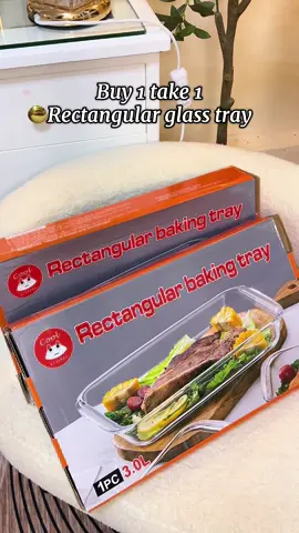 Ready na para sa mga handaan 😍 #bakingtray #rectangularbakingtray #glassbakingtray 