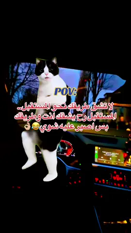 لا تشق طريقك نحو المستقبل المستقبل رح يشقك انت وطريقك بس اصبر عليه شوي#😂😂😂 #سوريا🇸🇾 #المانيا🇩🇪 #ستوريات #fyb 