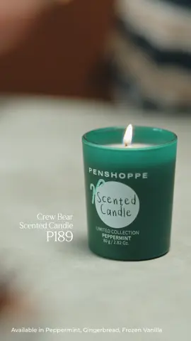 For Bianca, nothing says thoughtful like a Scented Candle 💫 Giftable in-frame: Scented Candle - P189 One of this season's perfect gift is a Scented Candle that makes any space feel like home. Shop through the yellow basket! #PENSHOPPE #ClubPENSHOPPE 
