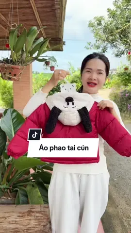 Áo phao tai cún cho bé xinh lắm #aokhoac #aophaochobe #thoitrangtreem #xuhuong 