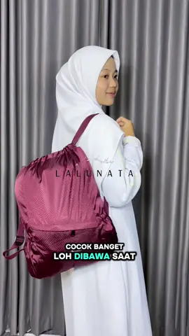 Ransel multifungsi yang cocok dibawa saat umroh/haji #perlengkapanumroh #tasserut #tasumroh #ransel #fyp 