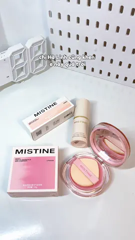 Mỏng nhẹ tệp da. Dòng cushion mà tui mê #unboxing #review #mistinecushion #mistine #cushionviral 