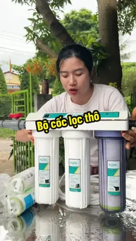 Bộ cốc lọc nước#trinhlunglinh3 #coclocnuoc 