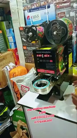 Cup sealing machine 1800,000ugx call 0703221156/0776486400 for deliveries all over Uganda or visit Aruapark nyumbakubwa building #hosepipes #foldablechair #foryoupage #onlineshopping #FORYOUPAGE 