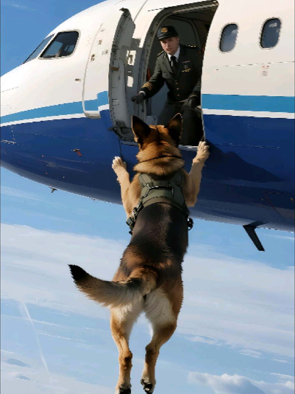 Heroic Pup Epic Rescue Action  #HeroicPup #DogsOfTikTok #CreativeDogs #DogTok #fyp