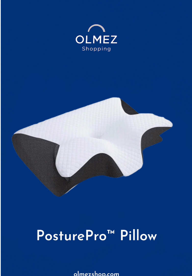 Wake up without neck pain 💆‍♀️ Our Memory Foam Cervical Pillow aligns your spine perfectly, supporting healthy posture & deep rest. No more stiff mornings just comfort, balance, and better sleep. 🌙 Invest in your posture. Sleep smarter. #HealthySleep #PostureCare #NeckSupport #PainFreeMorning #OLMEZSHOP