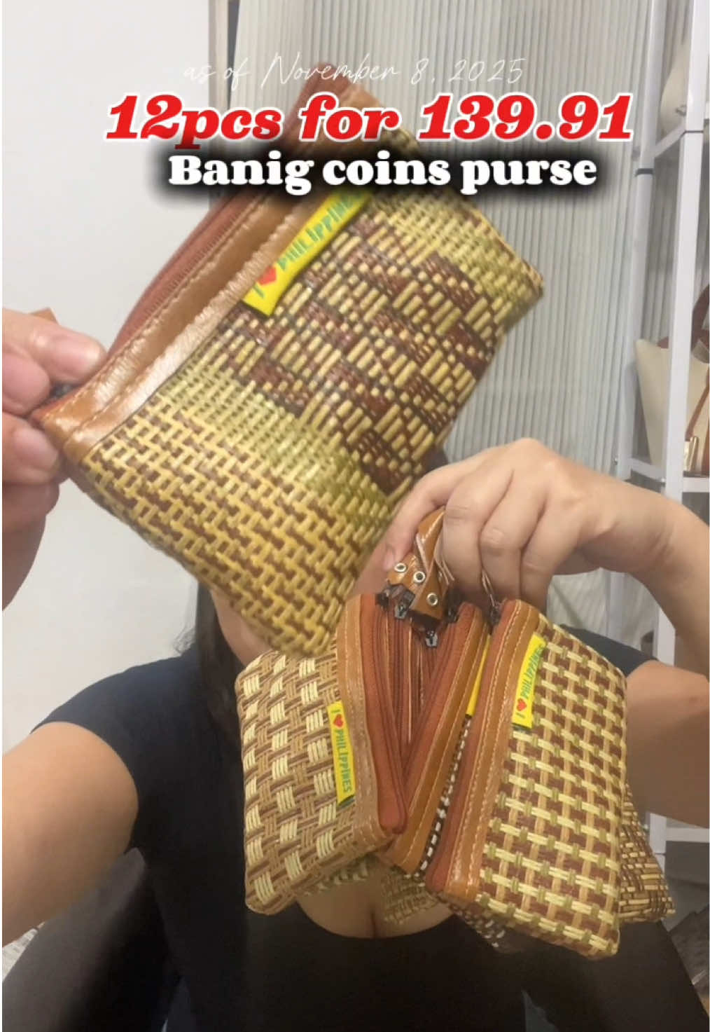 12pcs banig coin purse wallet #coinpurse #banigwallet #banigcoinpurse #giveaway #souvinerideas 